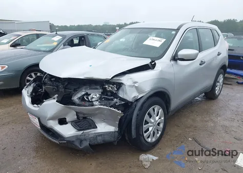 2016 Nissan Rogue S/Sl/Sv z USA, uszkodzony, nr VIN KNMAT2MV3GP695346